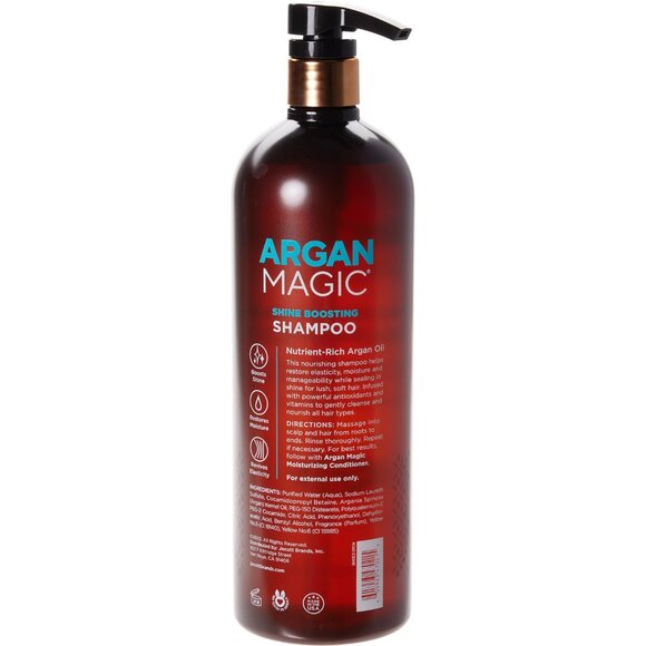NEW Argan Magic Shine-Boosting Shampoo - 32 oz. 068sn - Picture 2 of 2